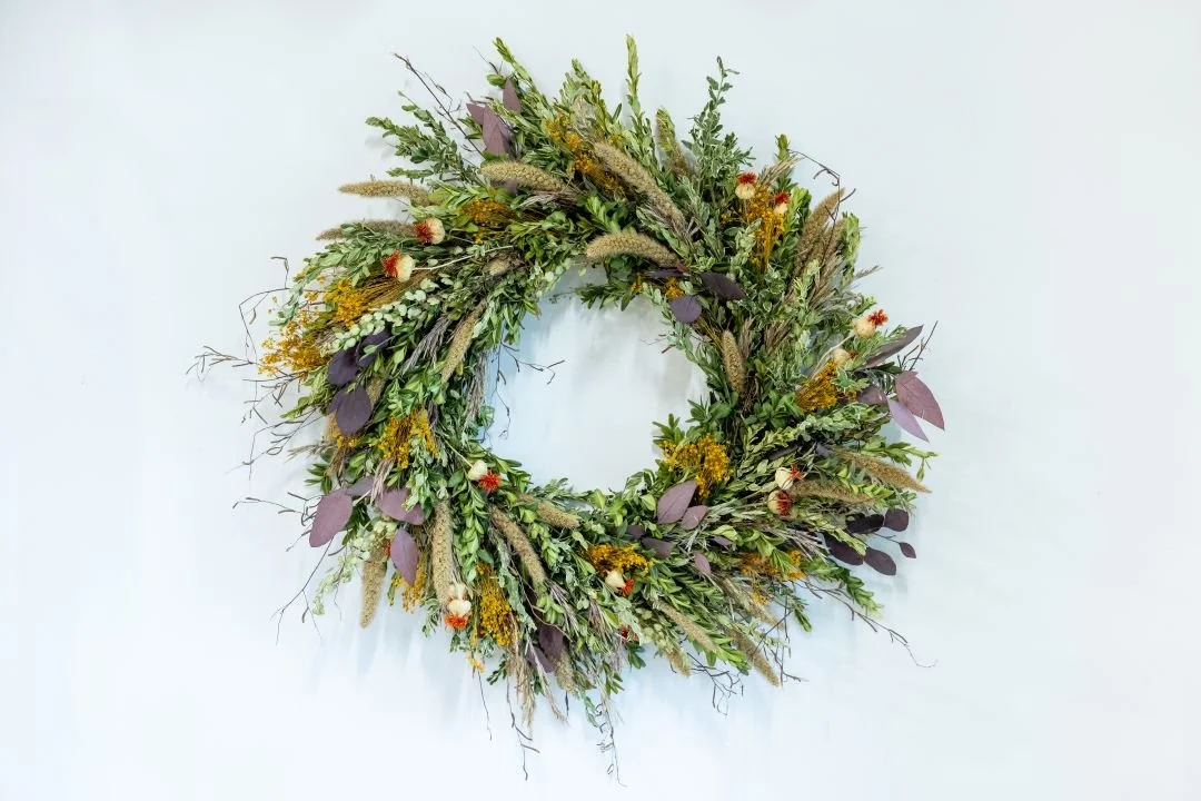 Golden Meadow Fall Wreath