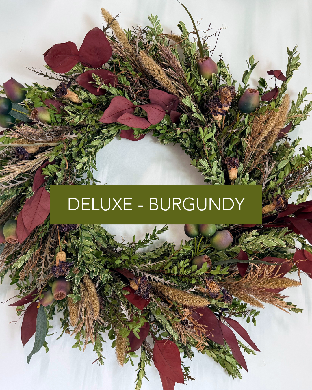 Custom Made Autumn Wreath