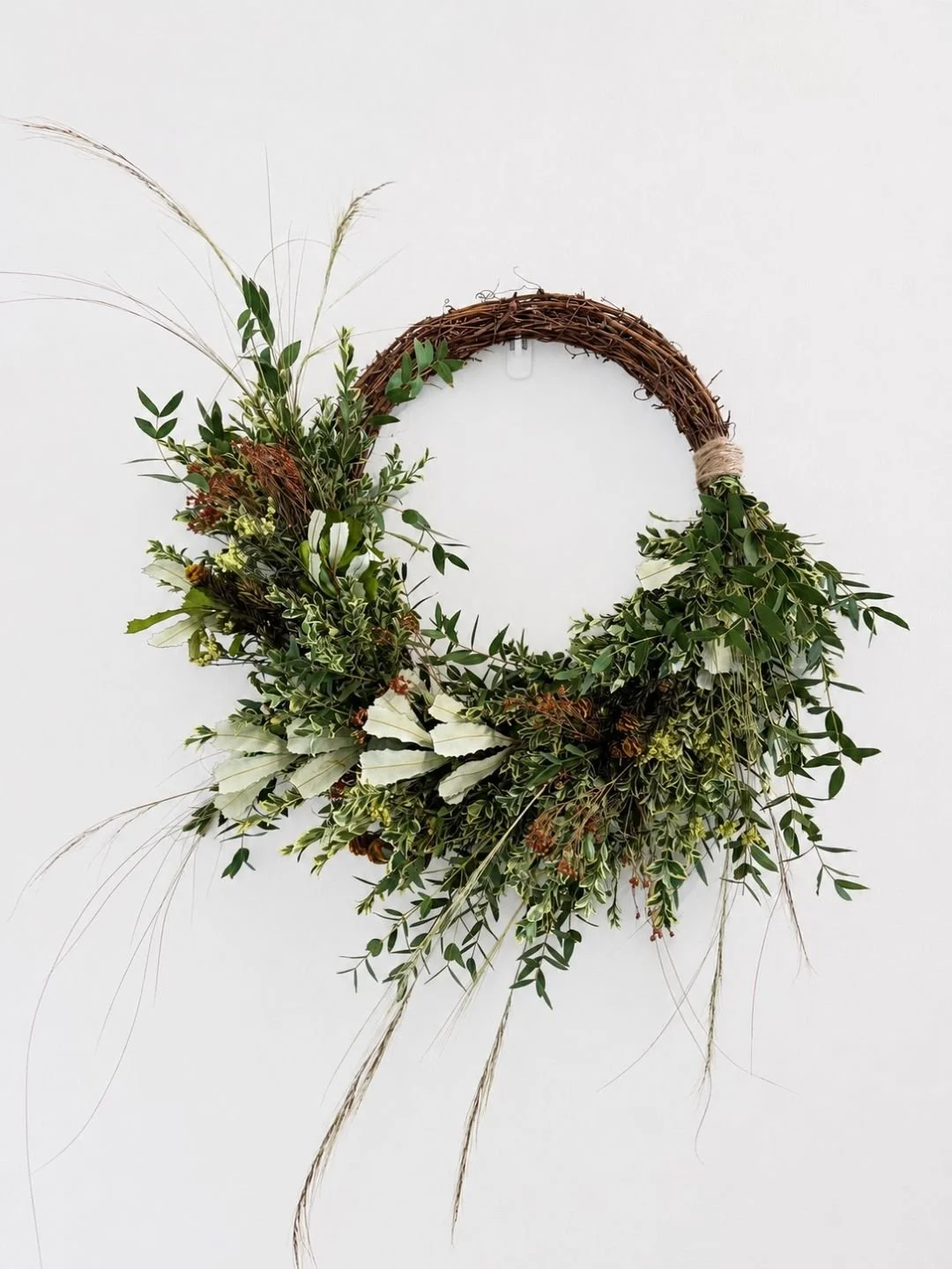 Autumn Harvest Half Wreath