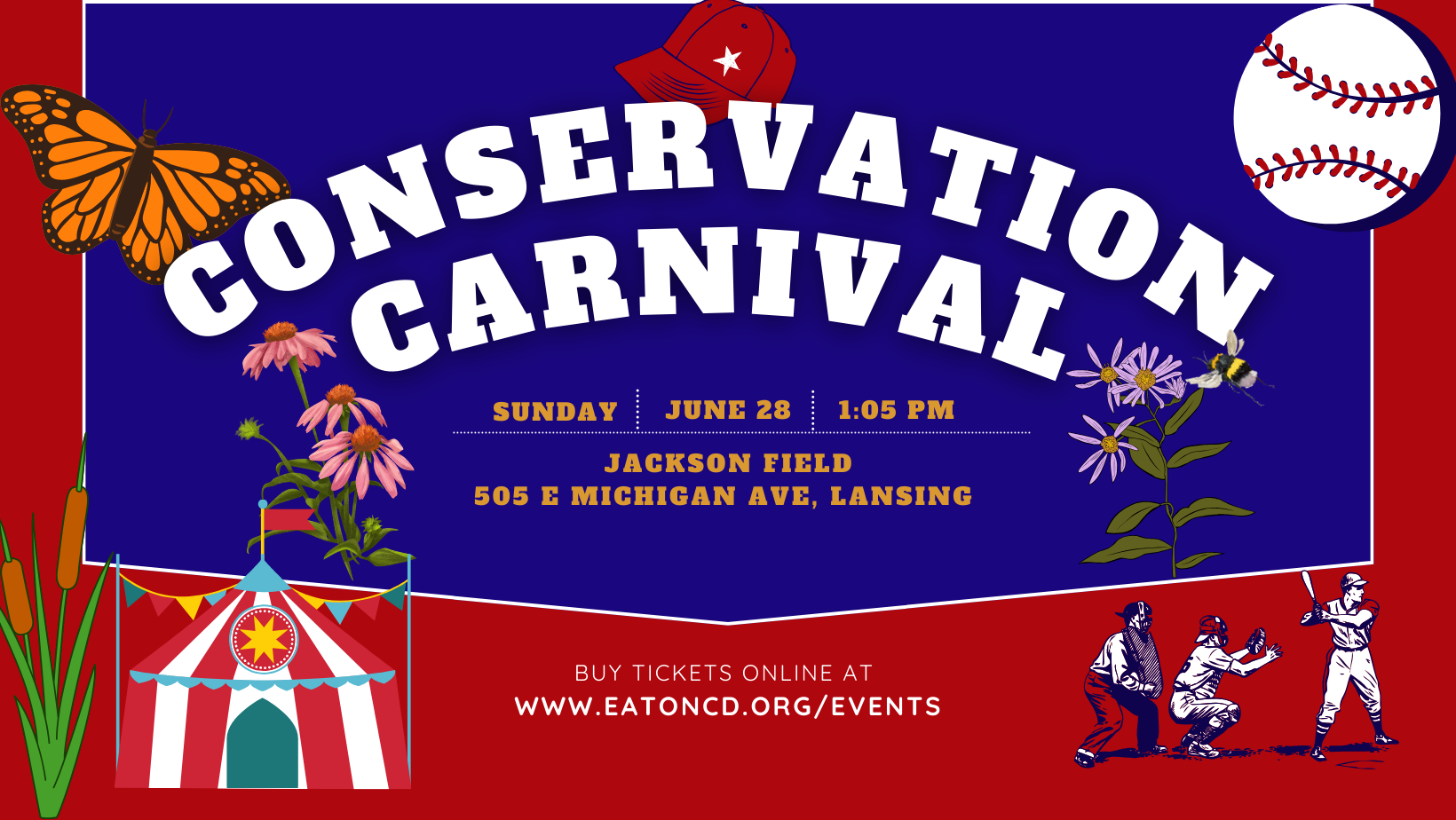 2026  conservation carnival at Lansing lugnuts