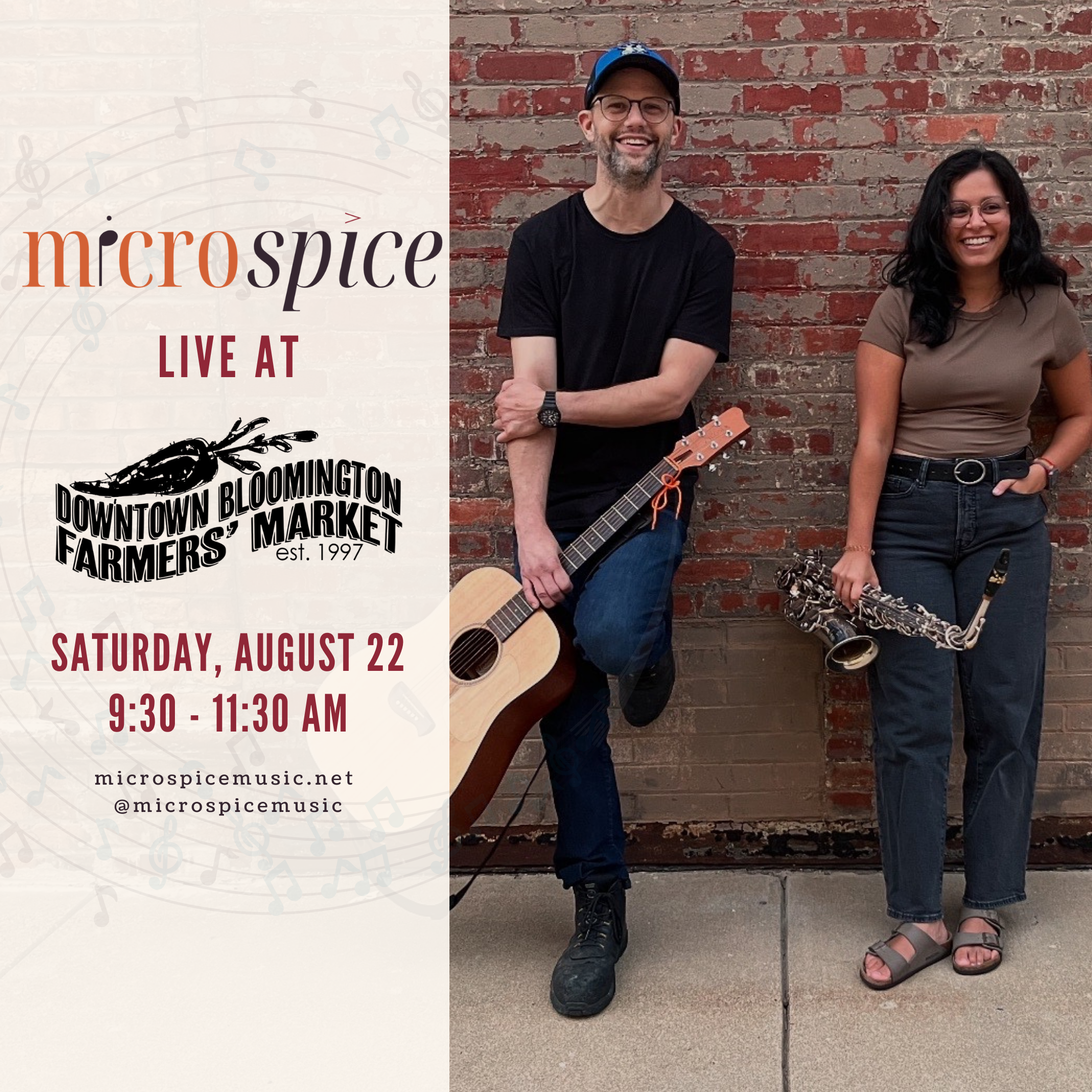 Micro Spice at Downtown Bloomington Farmers’ Market