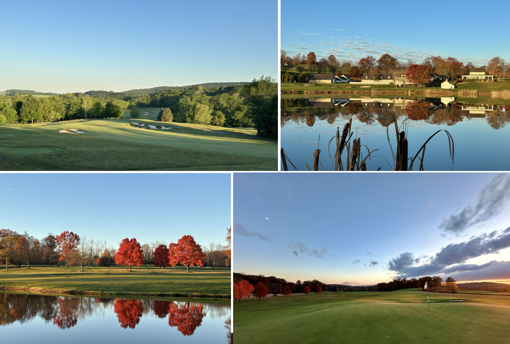 Stonewall Golf Club fall course views, photos by Michael Gale
