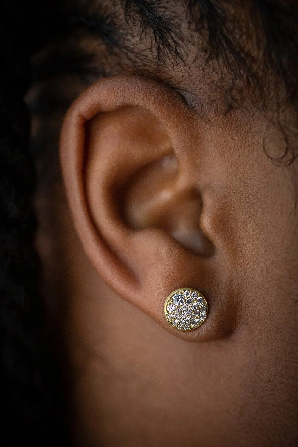 Alexandria and Company The Stargazer Collection diamond earrings