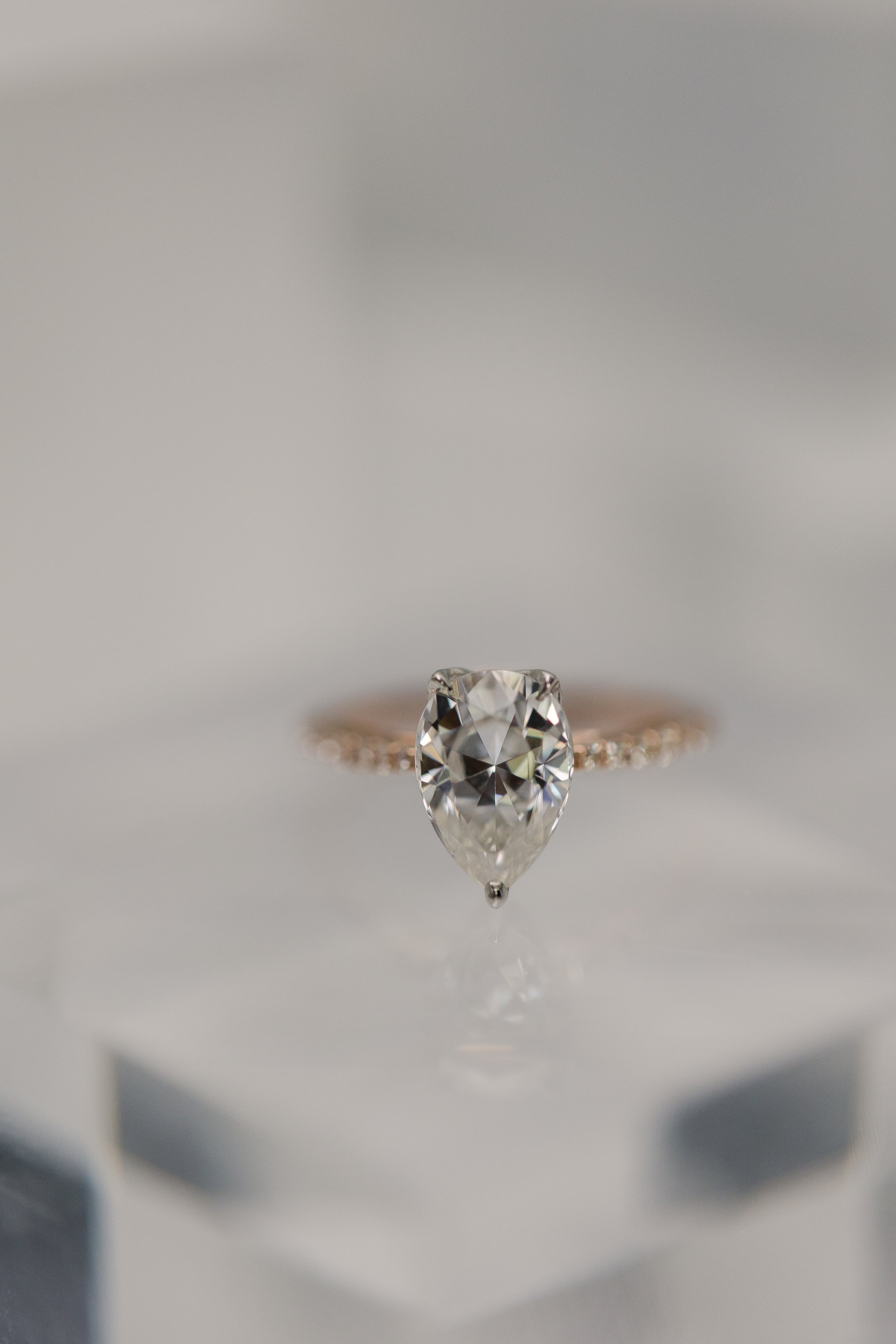 Pear Cut Moissanite
