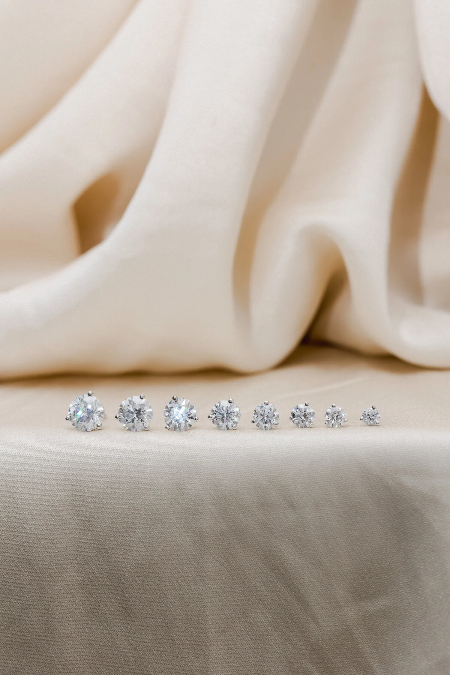 Signature Martini-Set Diamond Studs — Alexandria & Company