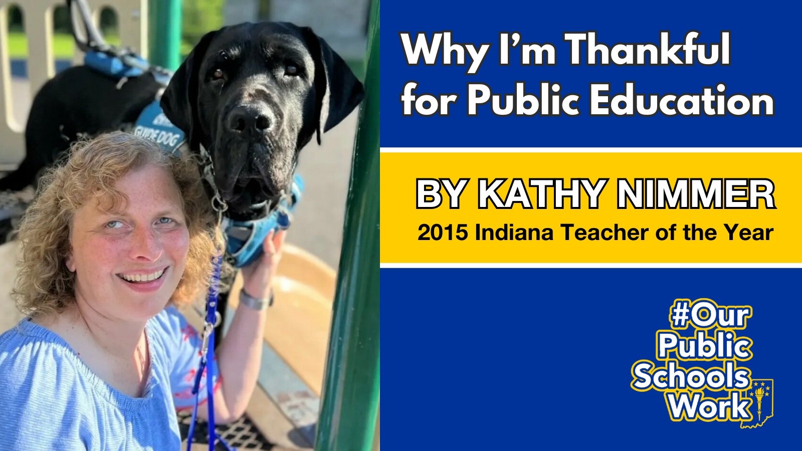 Why I’m Thankful for Public Education