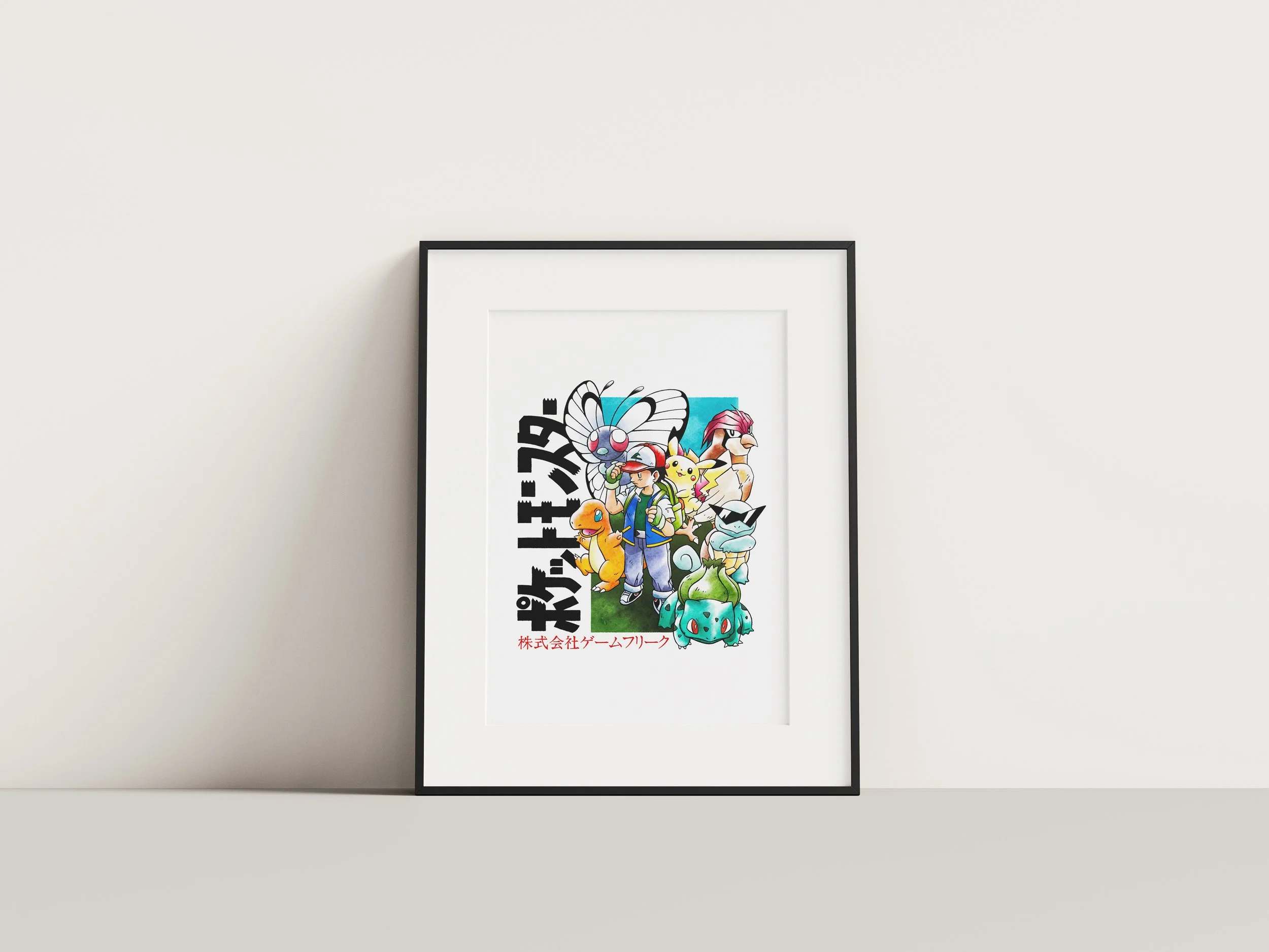 Pokémon Anime - Gen 1 Retro Style