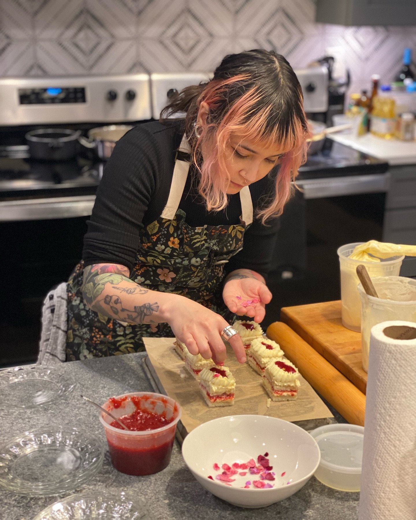 A moment of appreciation for our Private Chef from the Women in Sales Cabin Retreat, kristi Isnt 🫶

Kristi prepared every meal for our group with love, intention, and a lot of hard work!

She shared a bit about her background here ⬇️

&ldquo;My name
