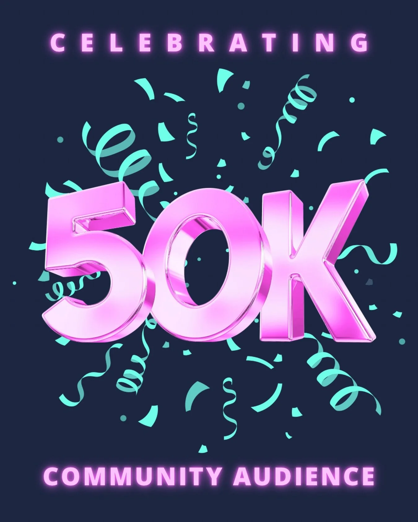 🎉 Today we celebrate a massive milestone- Women in Sales has officially eclipsed 50,000 people in our community audience!!! 🎉

50,000 people in 5 years 🤯

We&rsquo;ve changed a lot since the early days, but our focus has remained: provide a safe s