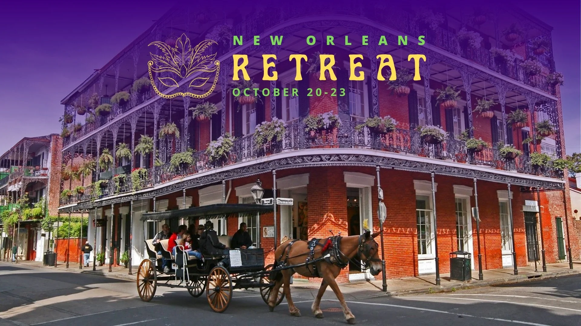 🎟️ Plan your purchase for the Women in Sales Community Retreat! 🎟️

When: October 20-23, 2026
Where: New Orleans
What: We&rsquo;re taking over a private estate in the heart of the French Quarter for three days of programming, connection, and commun