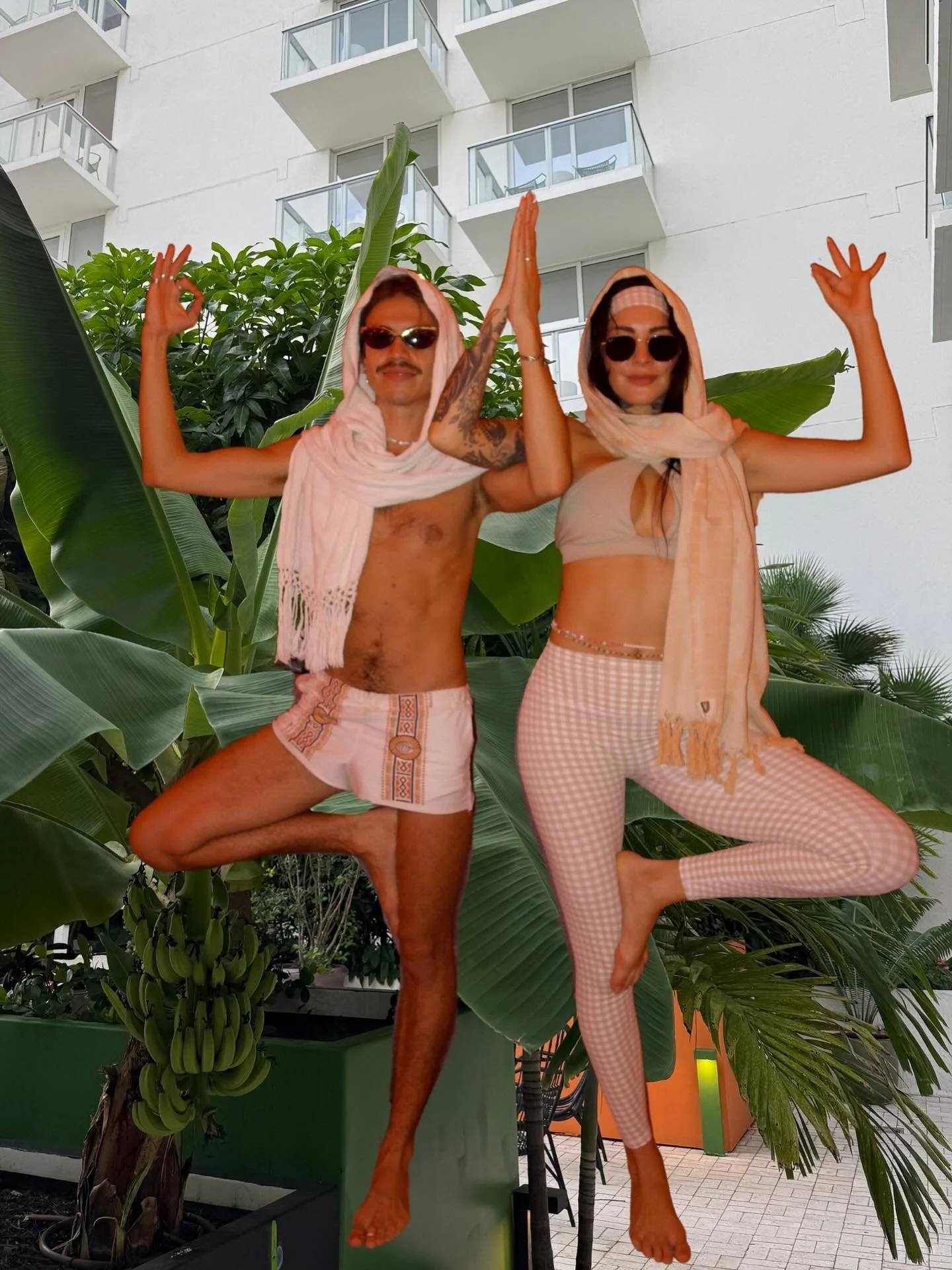 Grateful for a magical evening under the Miami sky 🌆🌴

We gathered on the rooftop of the Arlo Wynwood. 
 
Perfect weather, beautiful views, and an even more beautiful community. It was such a joy to co-teach with my dear friend @camimi and witness 