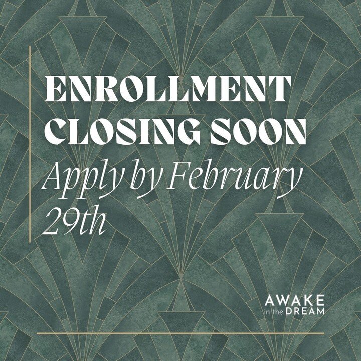 ONLY 3 MORE DAYS until the official close of applications! Our course starts on March 6th. If you have questions about our program, send us a DM and we can set up a 15 minute discovery call between you and Dr. Katherine Lawson. ⁠
.⁠
.⁠
.⁠
.⁠
#Integra