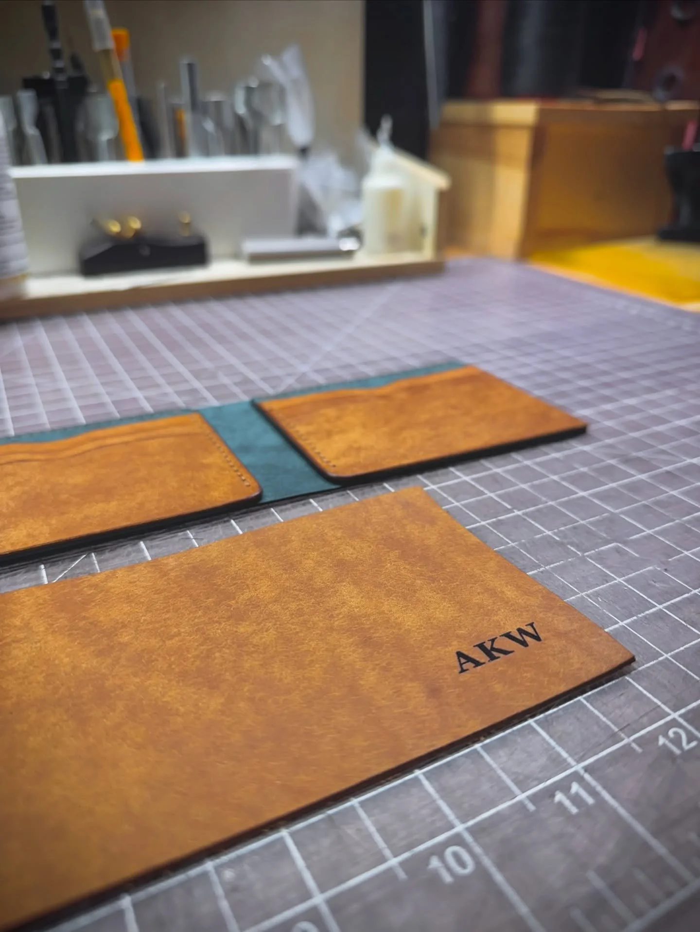 Personalization season is upon us. 

#personalization #personalizedwallet #personalizedgifts #giftsforhim #leatherwallet #leathercraft #madeintheusa