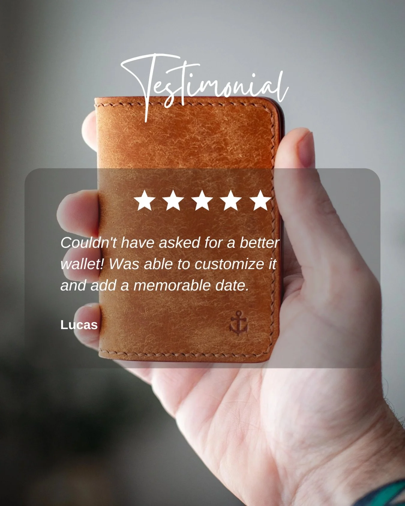 Thank you, Lucas 🙏

#wallet #leatherwallet #bifoldwallet #fullgrainleather #vegtanleather