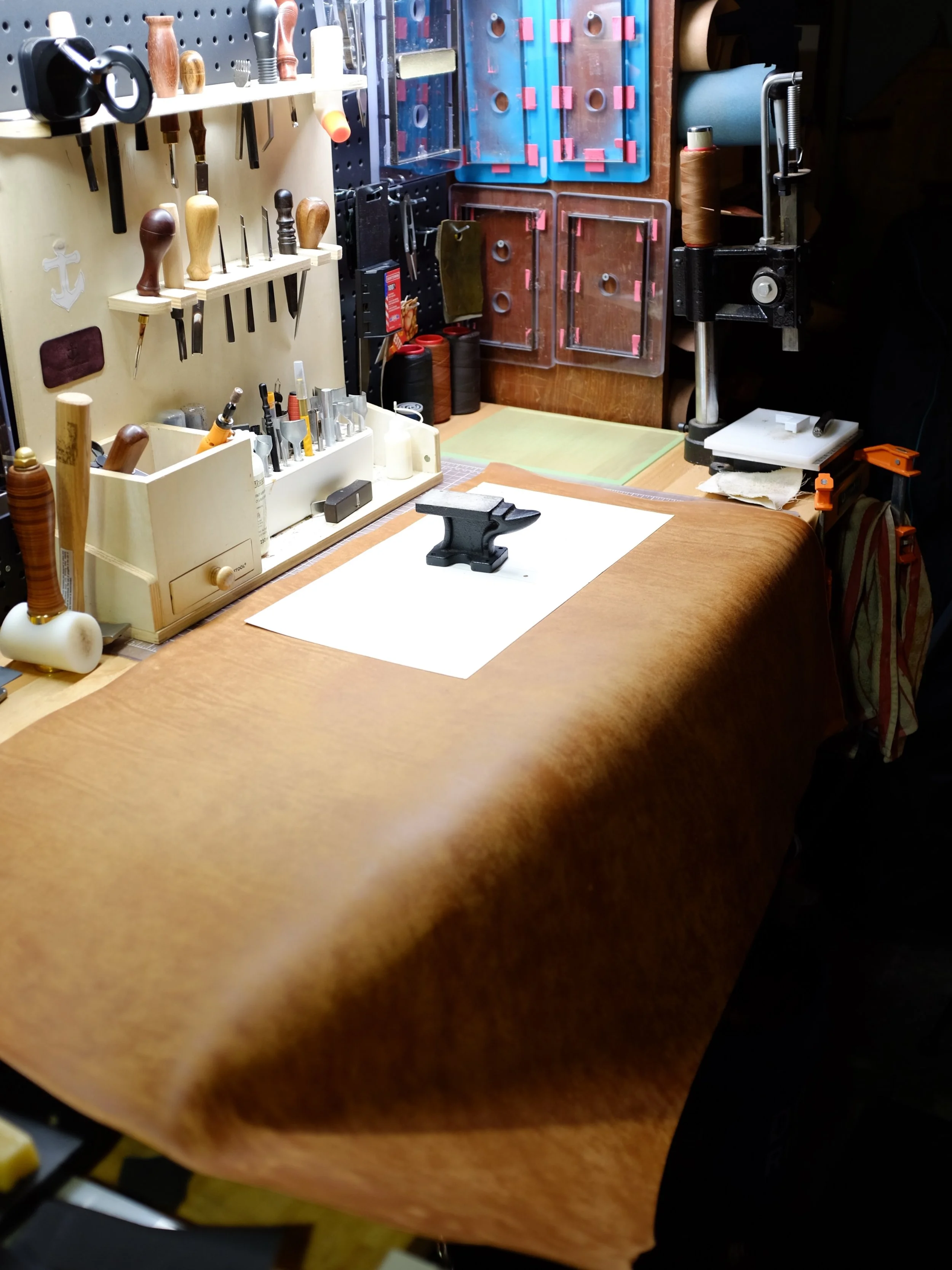 Working on a very exciting project with an amazing sf based restaurant. More details soon. 

#menu #leathercraft #leather #workshop #michelinstar