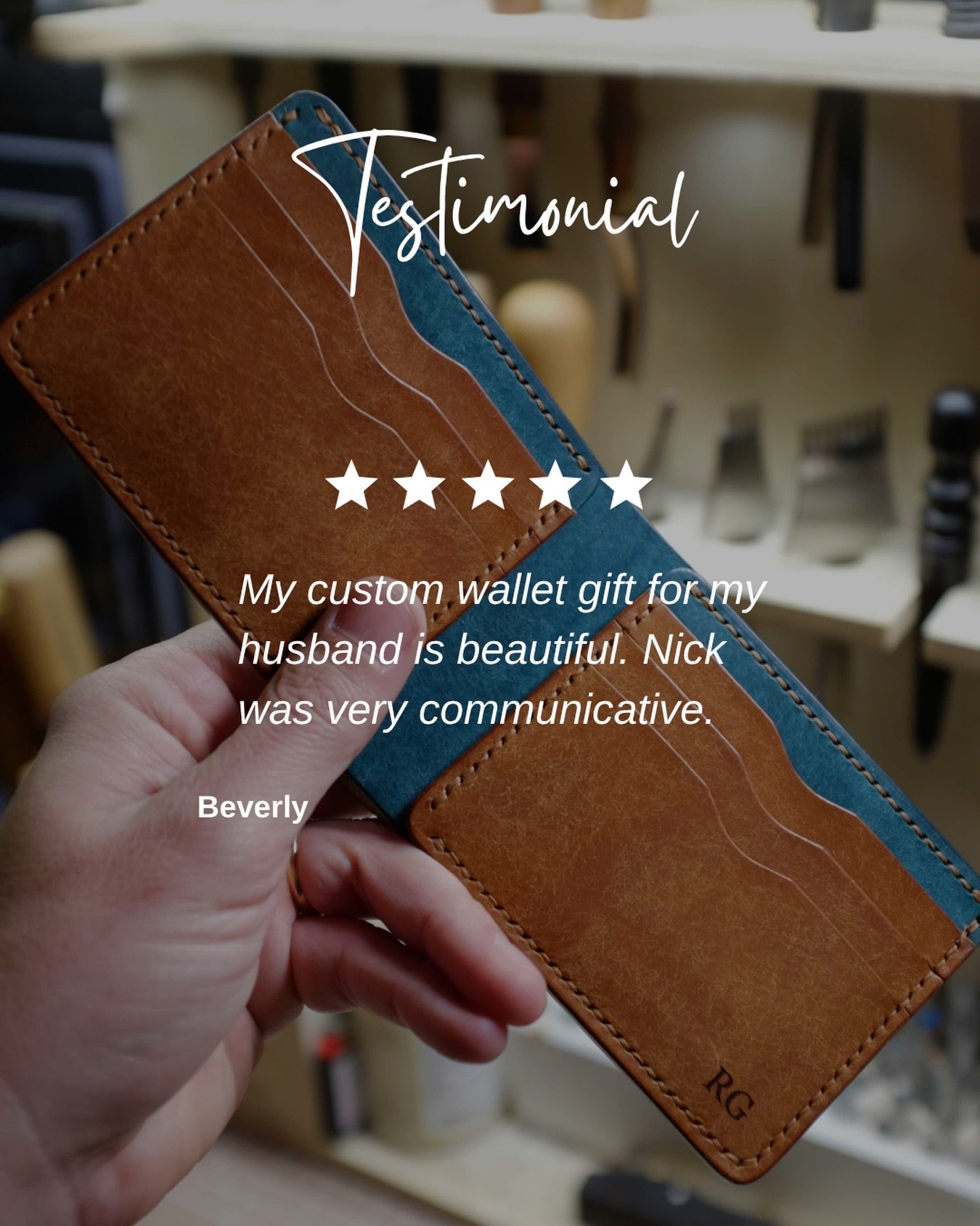Thank you Beverly. 🙏

#review #leasthercraft #customwallet #leather #handmade