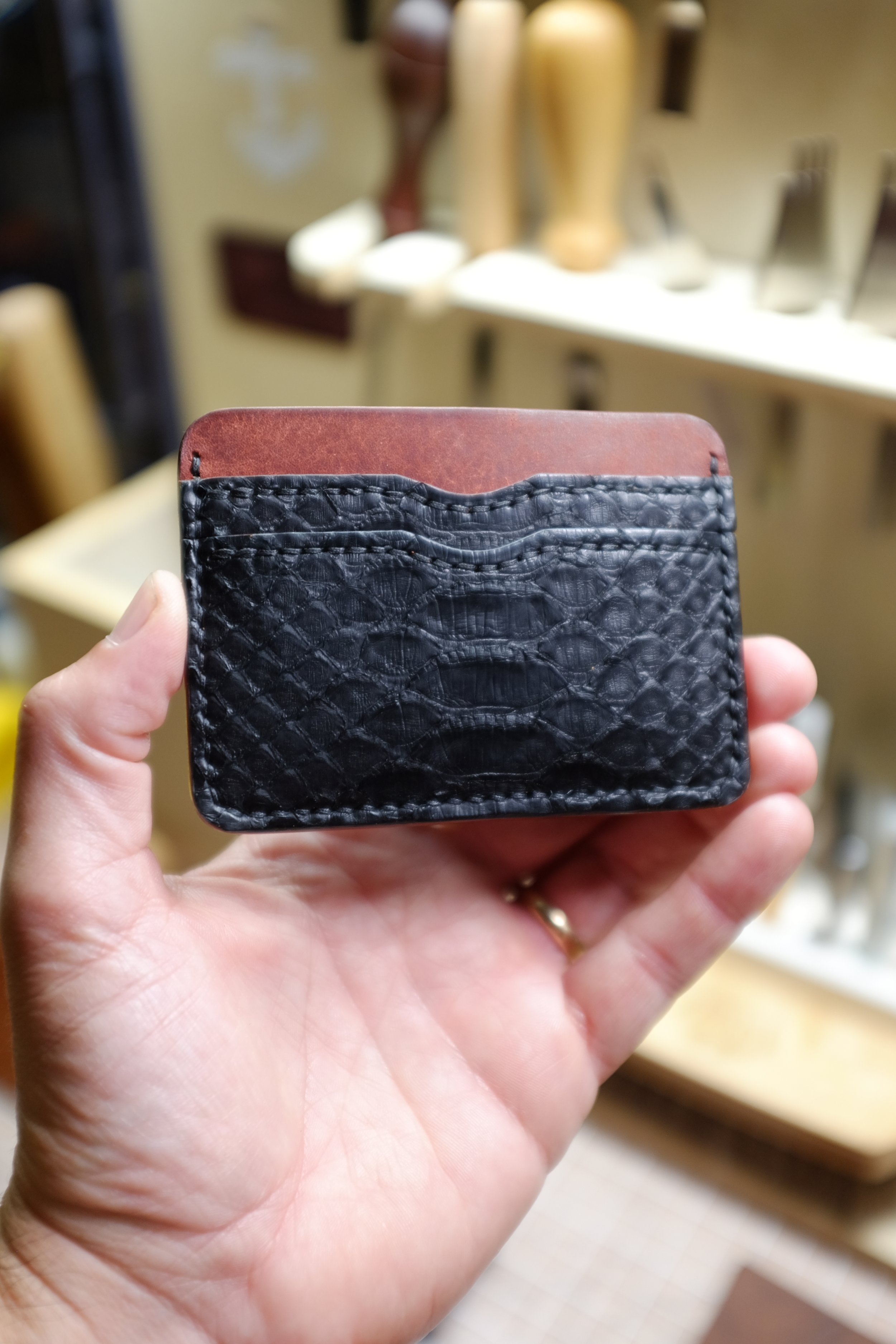 I Tried Making a Wallet with Python Leather. Here's How It Went.