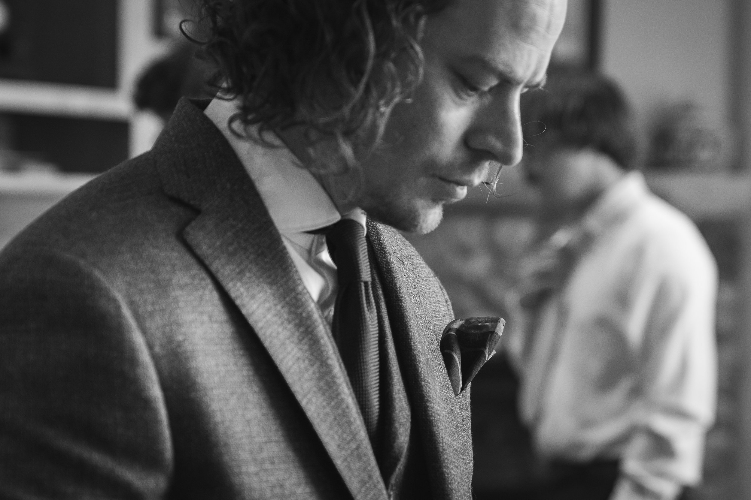 Groom's details at Grand Targhee wedding