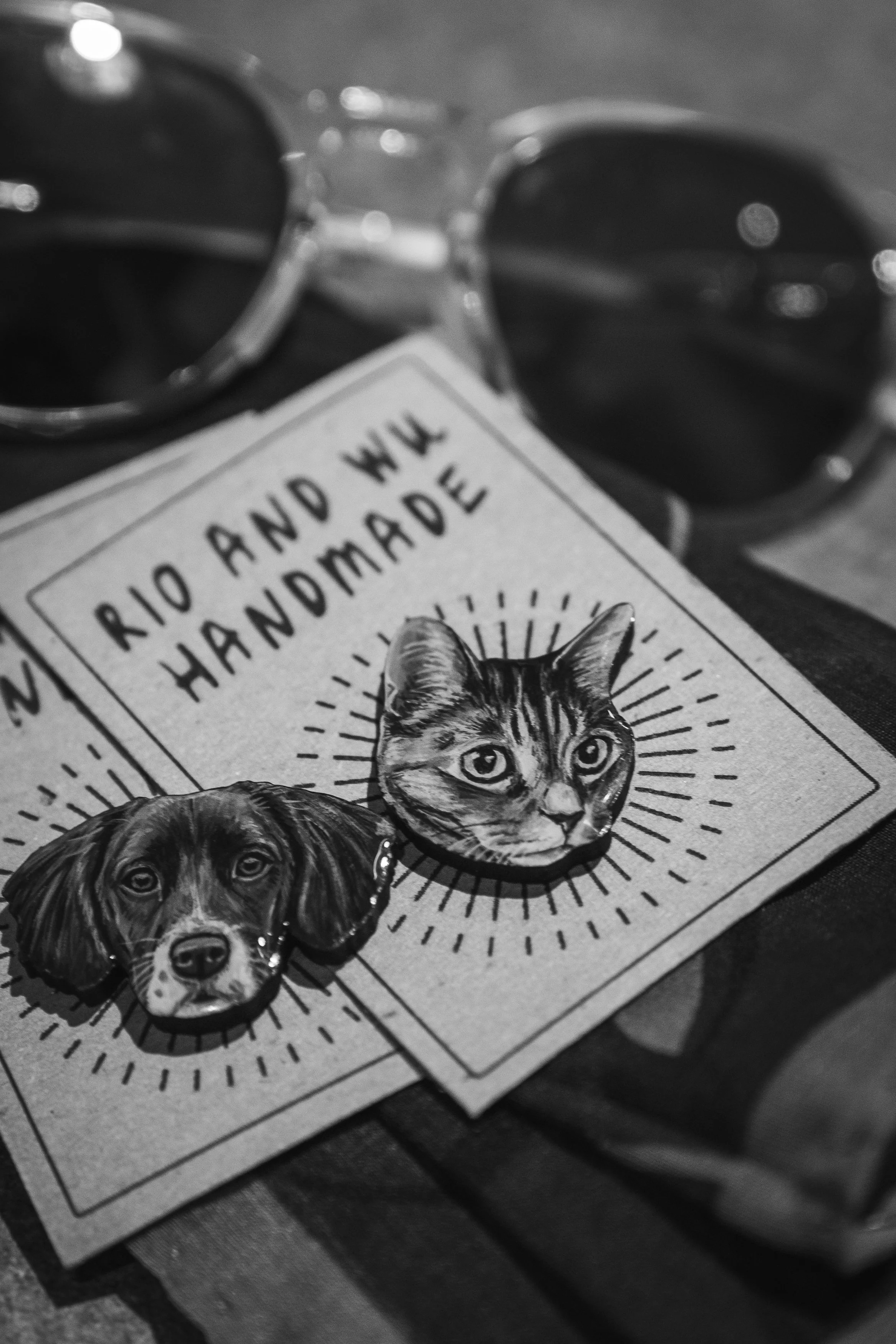 bespoke pet pins for the grooms suit