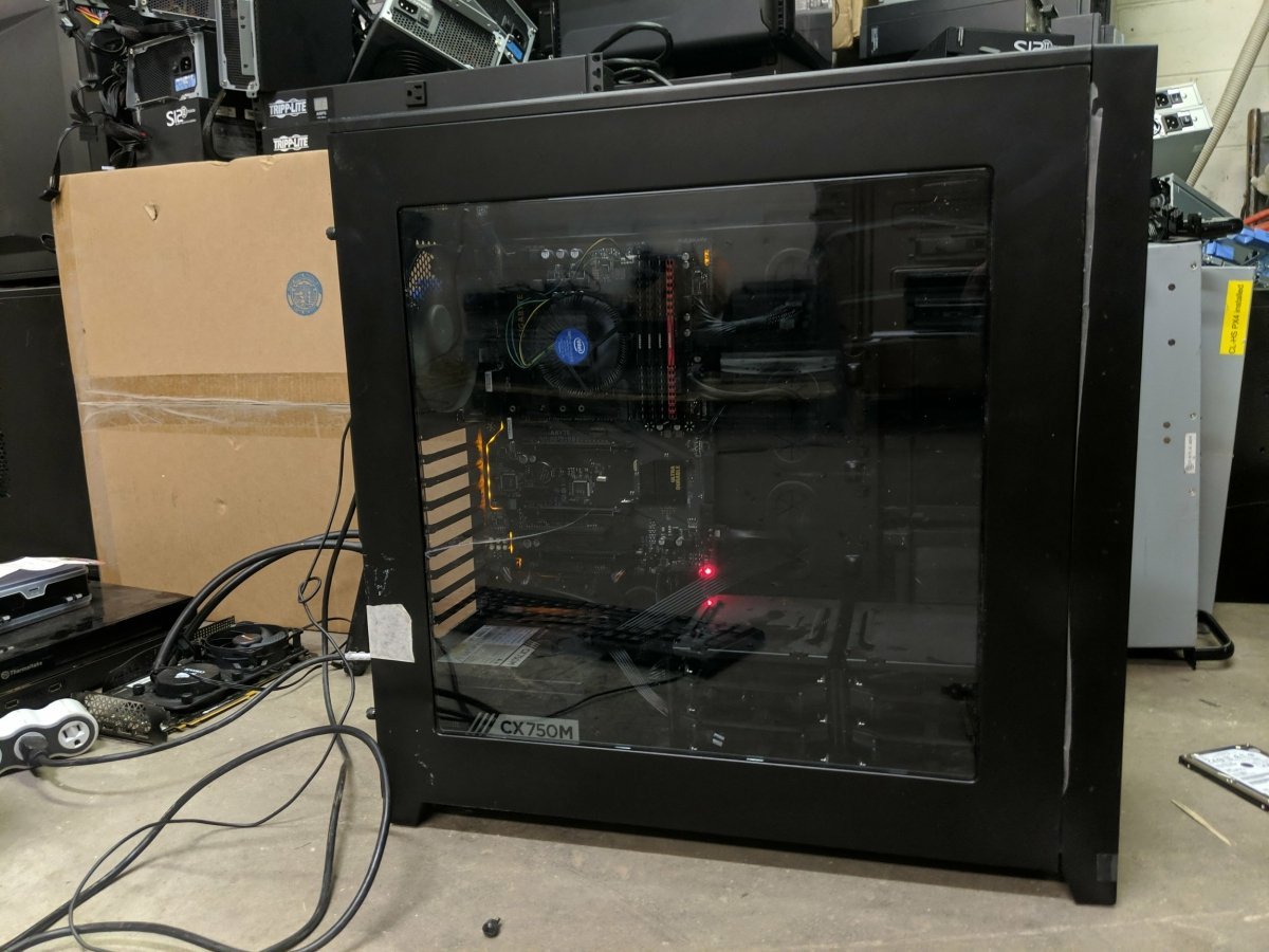 Custom Corsair EATX build - Electronic Emporium 519