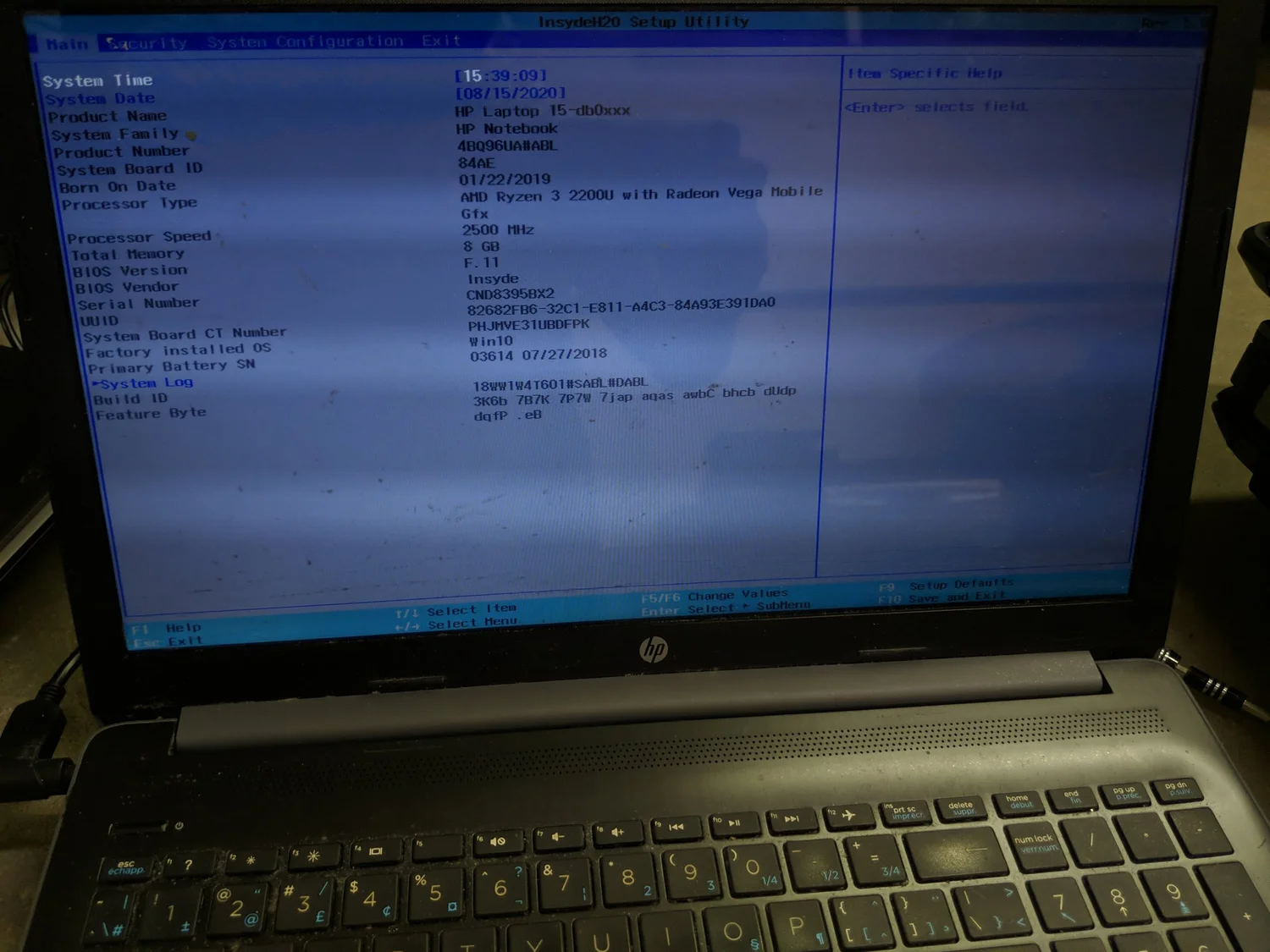 HP Ryzen 15-db0xxx Laptop - Fast Performance & Sleek Design 