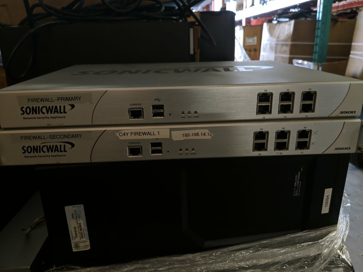 Sonicwall NSA 3500 Firewall Network Security Appliance - Electronic Emporium 519