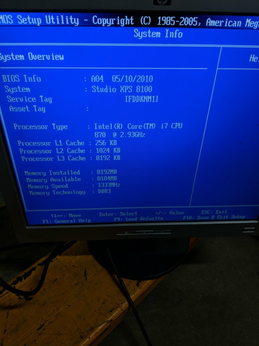 Dell XPS Studio 8100