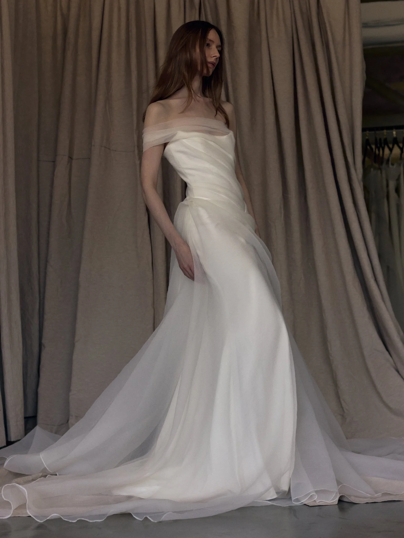 Bride wearing Elou Dress by Newhite at Kinfolk Bride