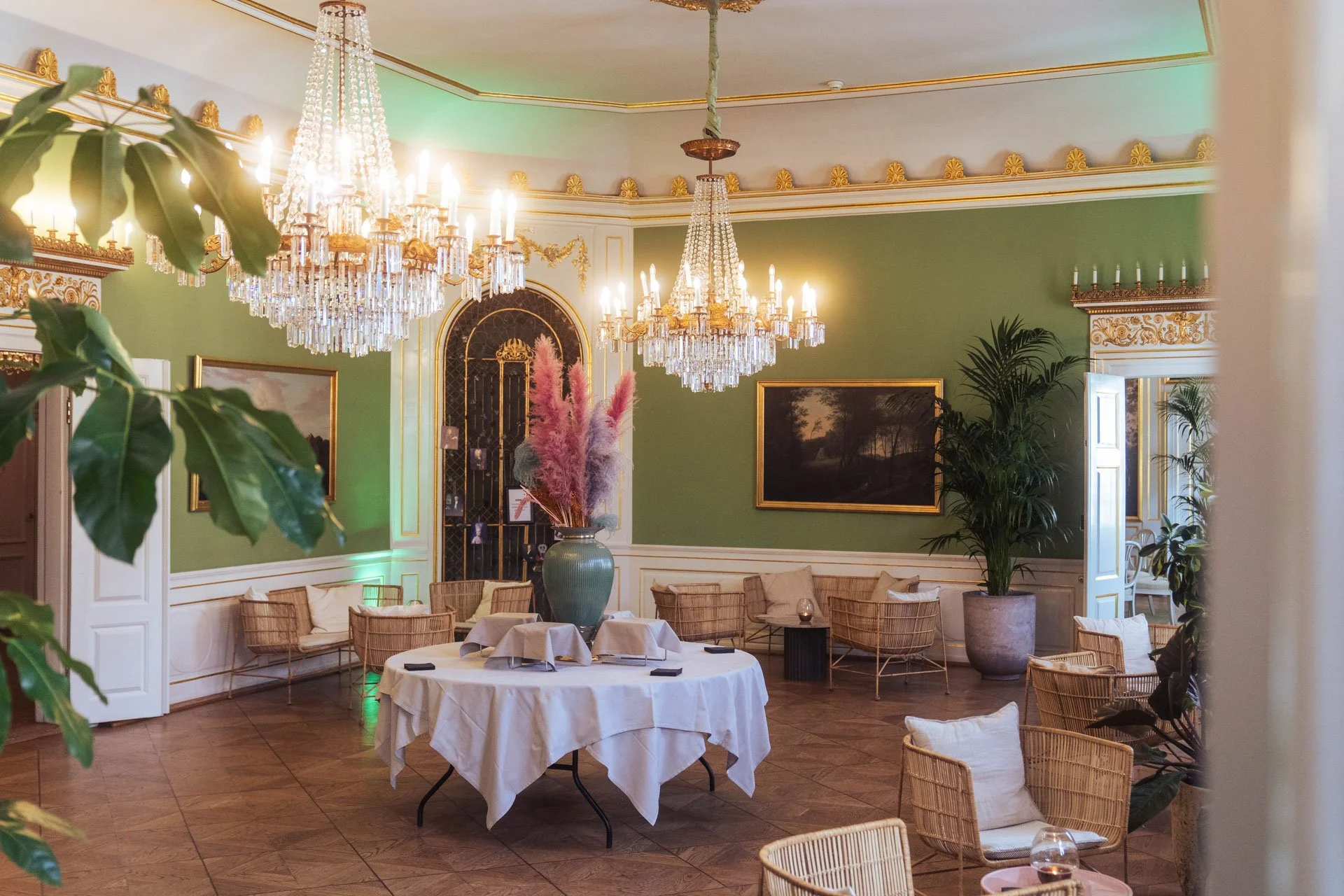 Brug Grønne Salon som breakout lokale til jeres møde, kursus og konference i København