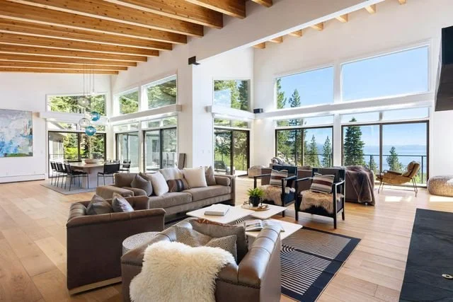 The Pool Is Inside. Tahoe Is Outside.