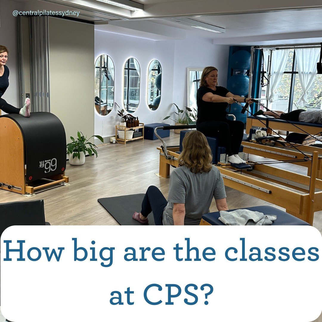 How many people are in the classes at CPS?

Our studio is intimate and focused. The group classes are small - max of 4 clients - so you never feel lost in a crowd. This allows your instructor to really watch your form, offer hands-on feedback, and pe