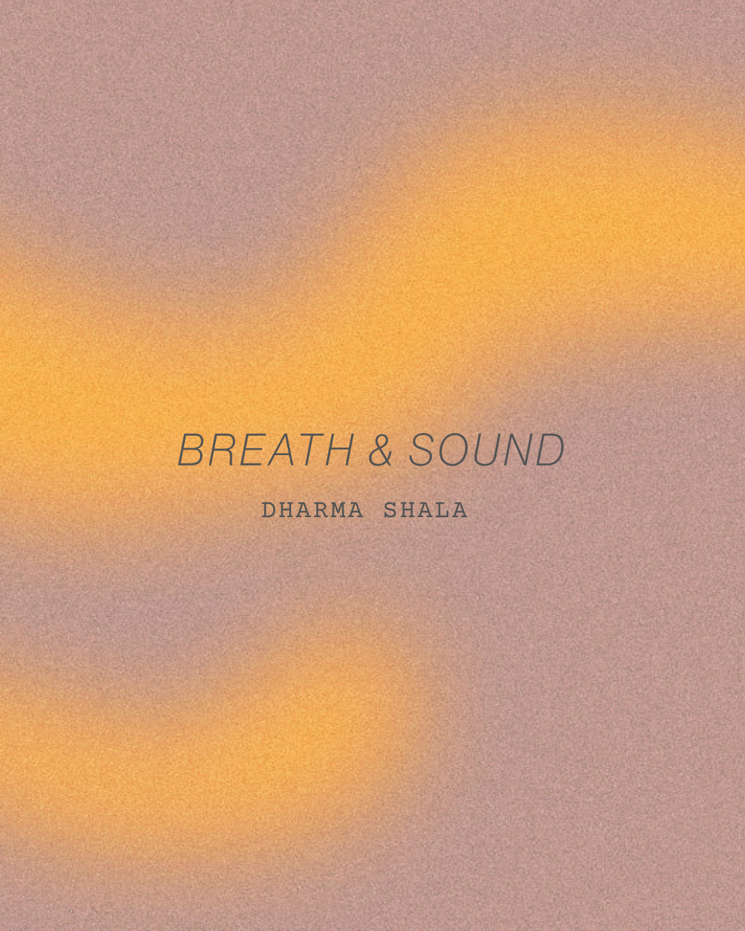 Gradient background with the word 'breathandsound' written in black cursive in the center.