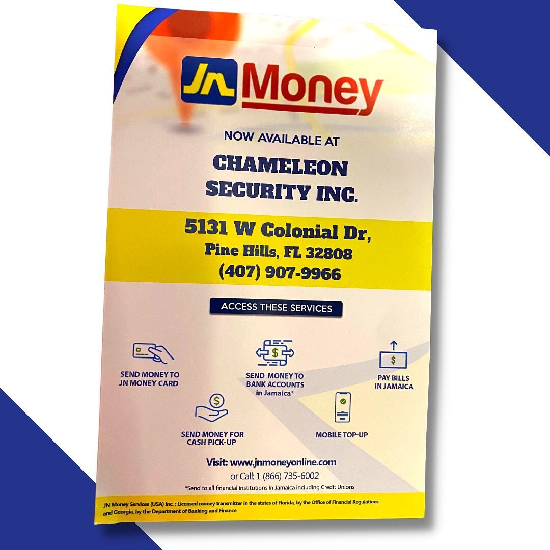 @jnmoney1 services available now!!! 

#jnmoney