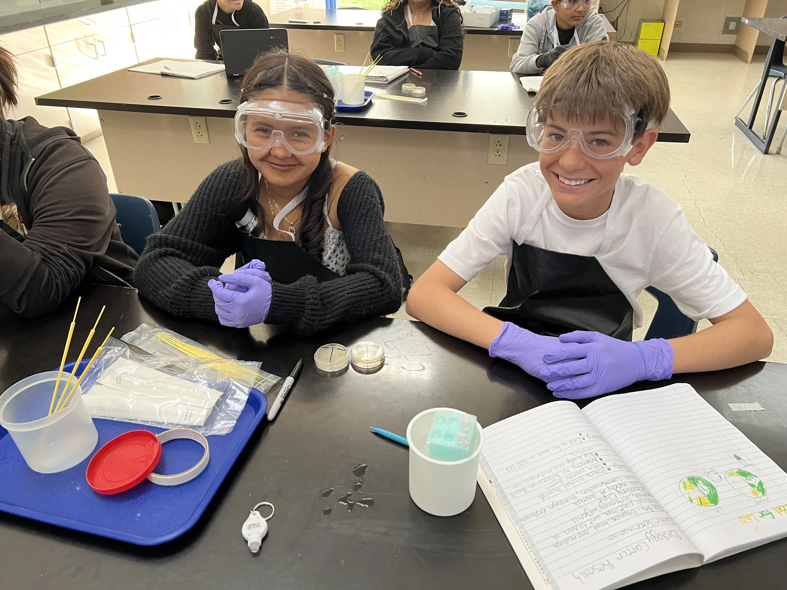 Students at Salida Middle School