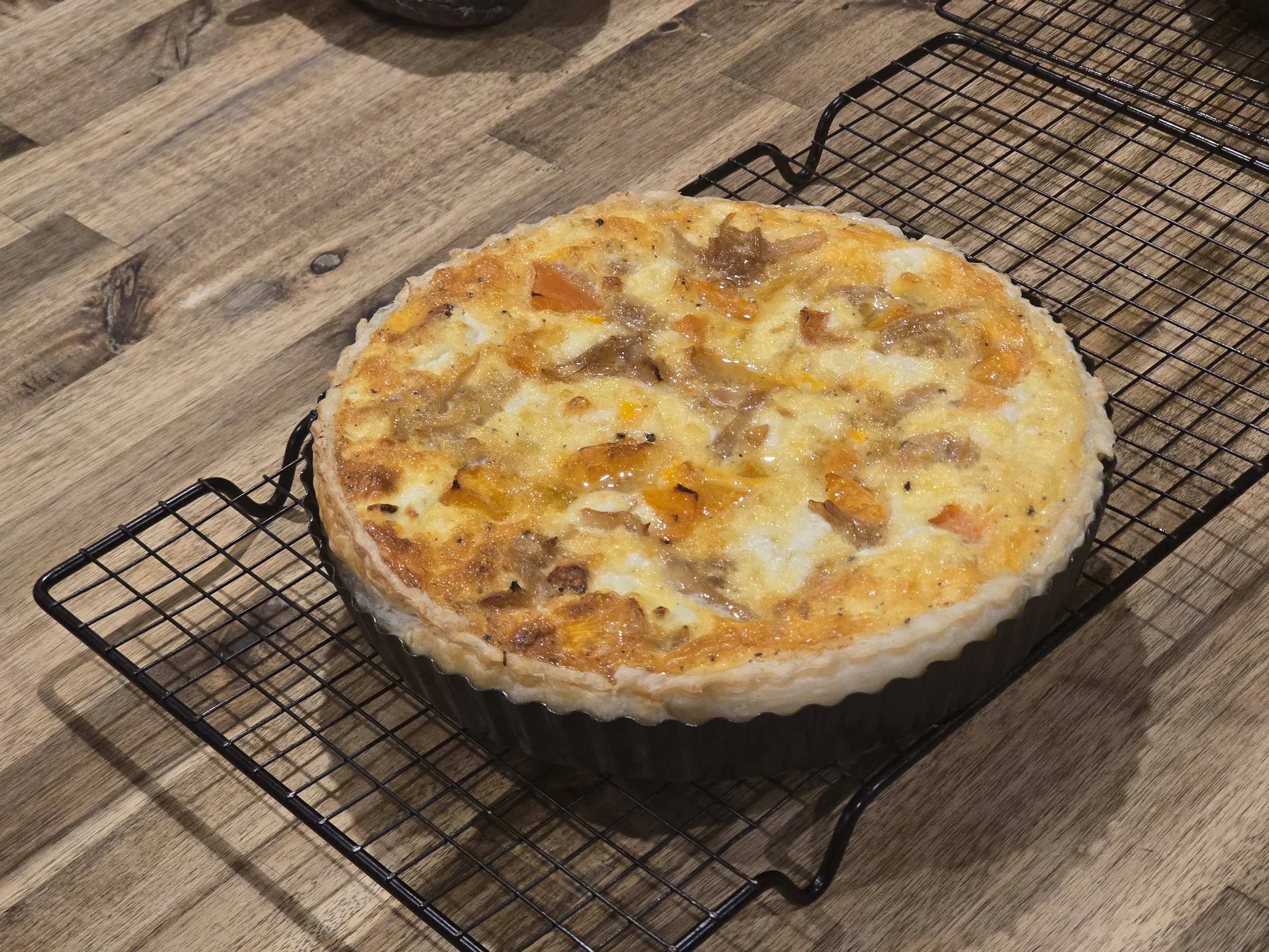 Pumpkin Quiche