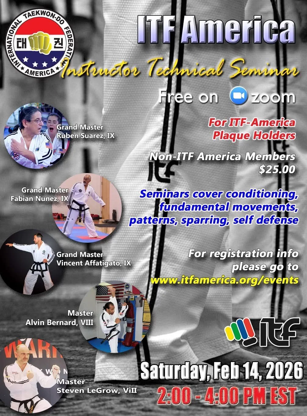 ITF America Instructor Technical Seminar
