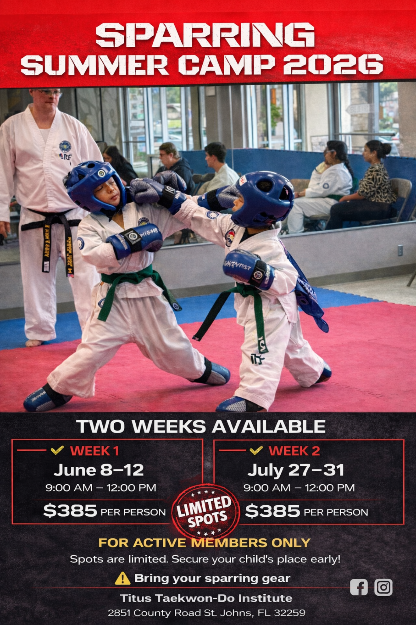Sparring Summer Camp