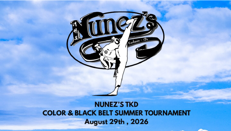Nunez TKD Color And Black Belt Summer Tournament
