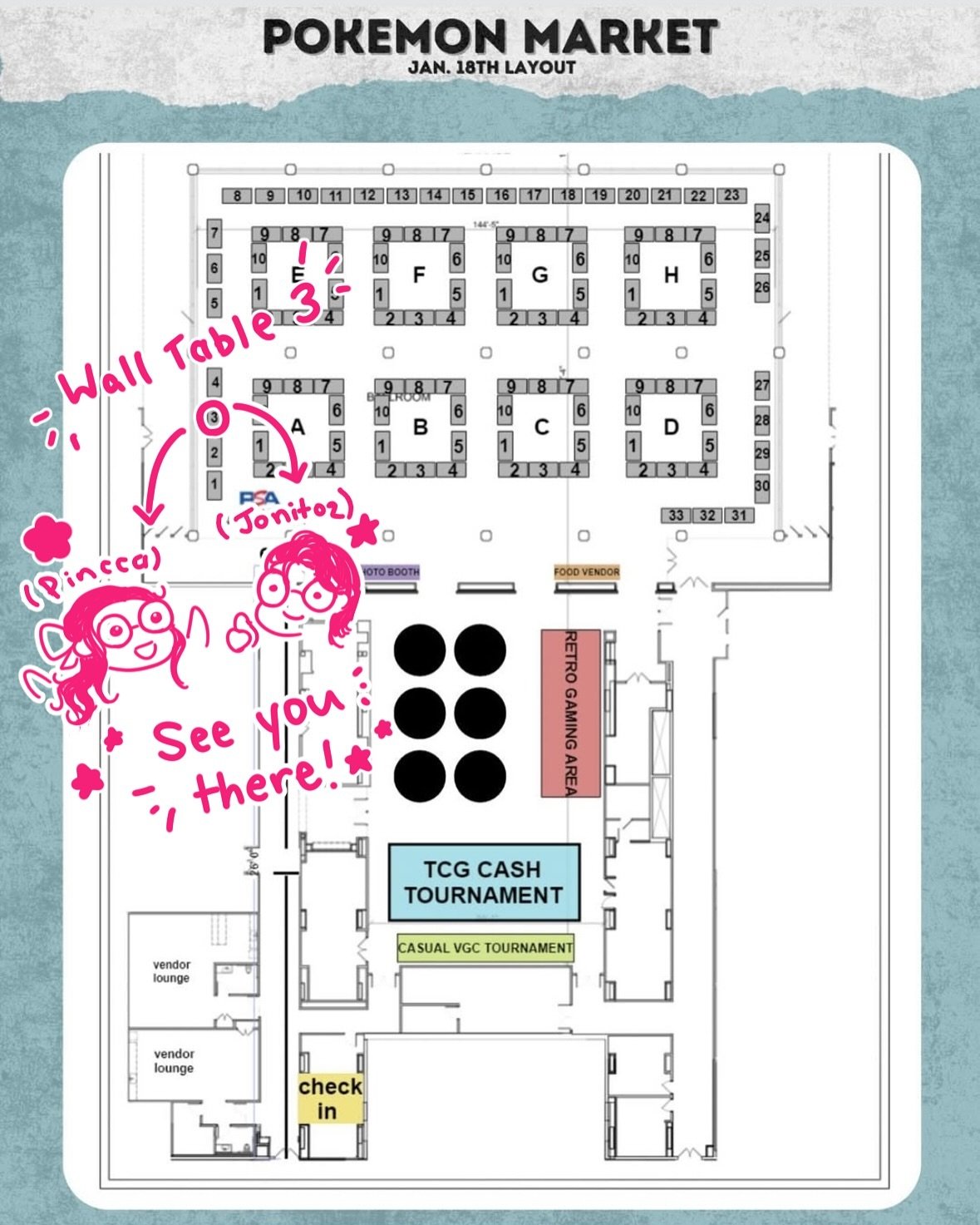 Hope to see you at @liquidgames.co Pokémon Market tomorrow 1/18!⚡️ My brother and I will be selling our Poké wares at wall table #3. See you there!☺️✨
☆
#pokefan #artistalley #pokemon #crafterlife #artistlifeforme