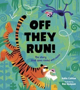 Off They Run! - A Whirlwind Adventure Board Book