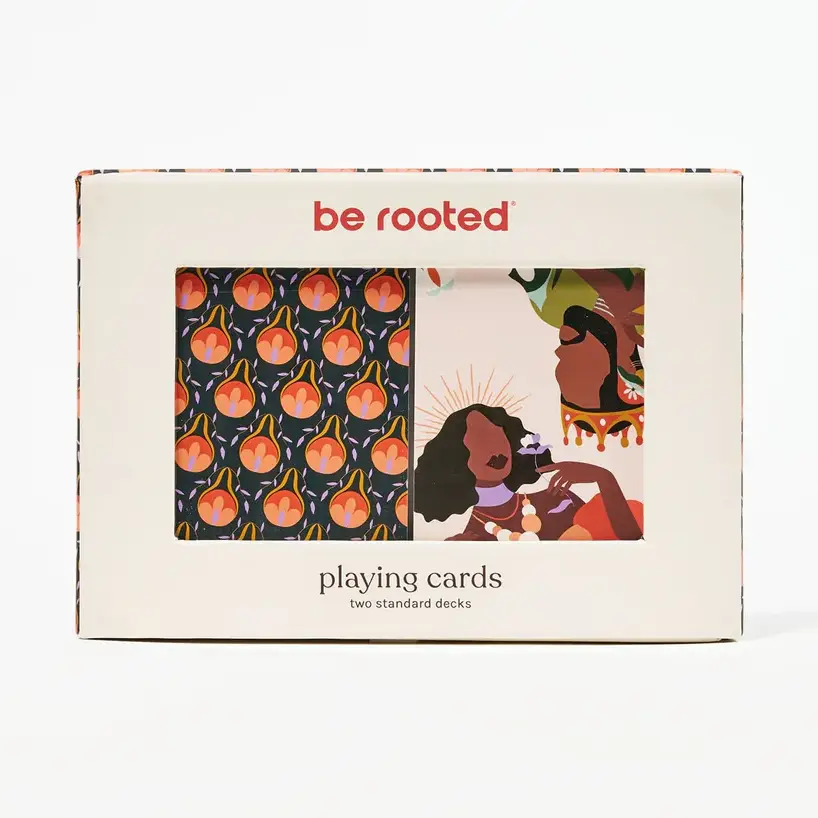 Be Rooted Vibrant Playing Cards Set