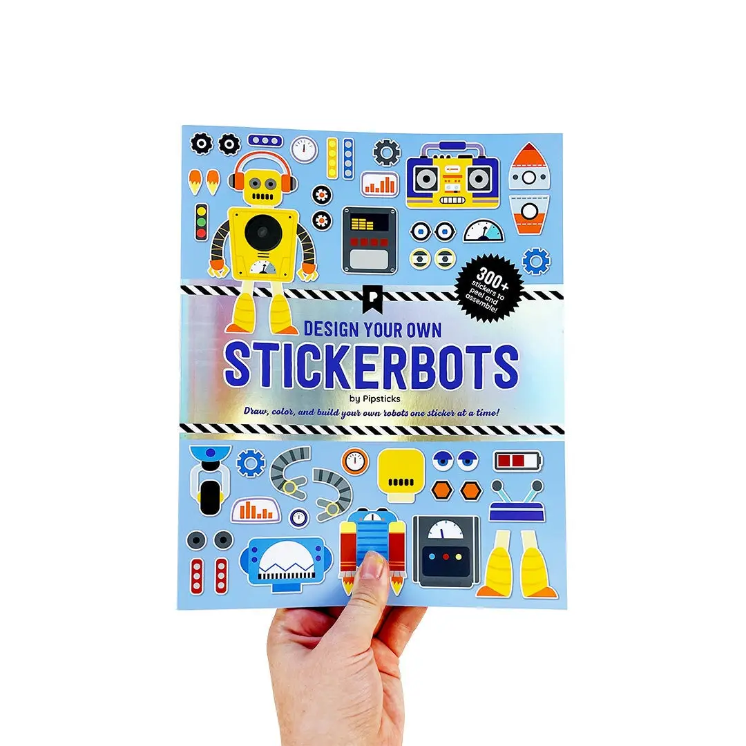Design Your Own Stickerbots Book
