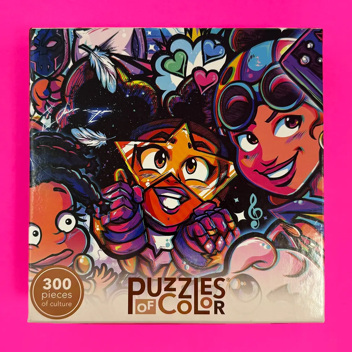 Puzzles of Color: Selfie Slumber Party" By Ozzyoz Da Vyrus