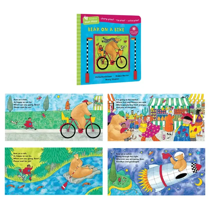 Bear on a Bike: Indestructible Adventure Book