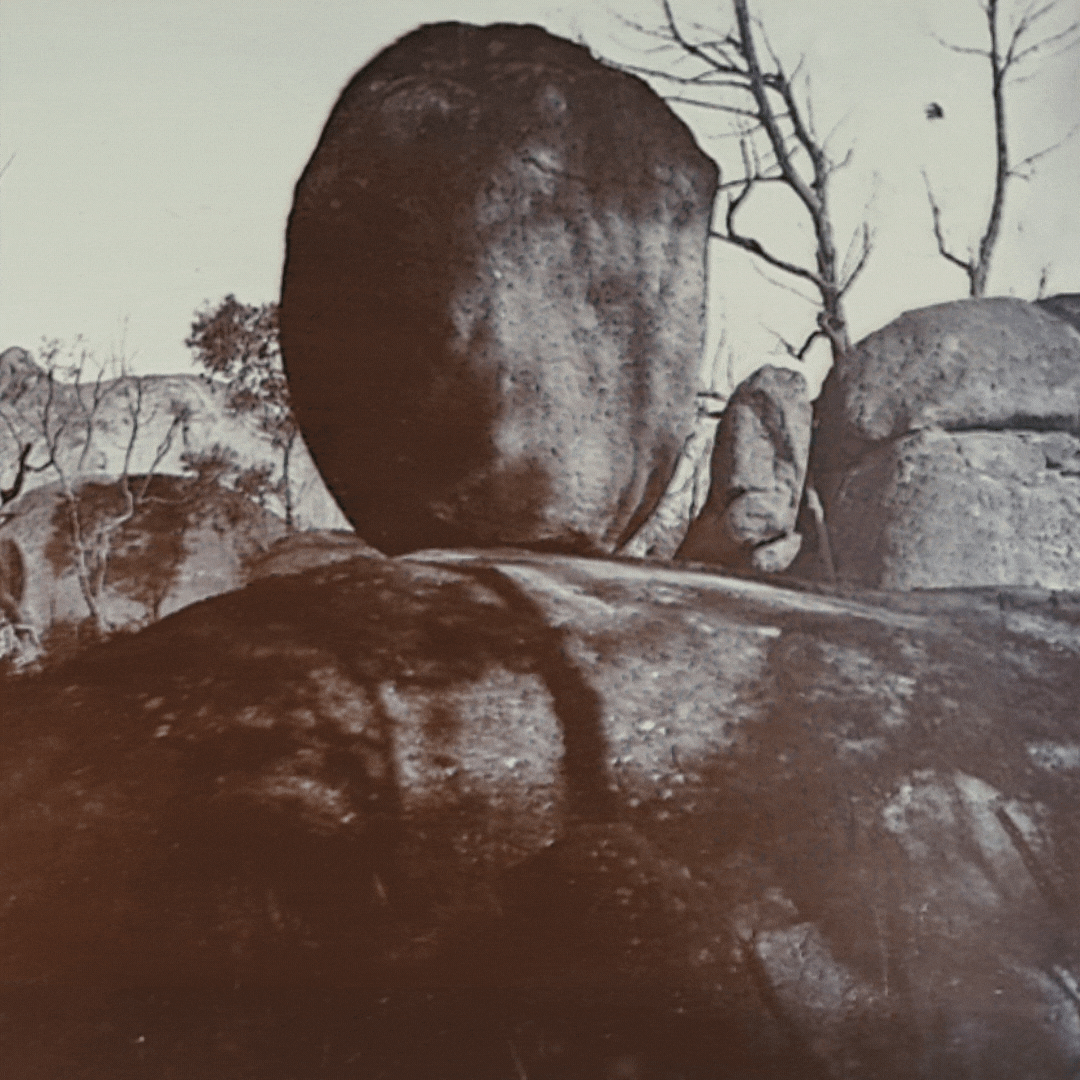 One of the Sentimental Rocks, Stanthorpe 1909