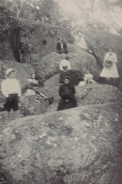 Over the Caves, north Stanthorpe 1909