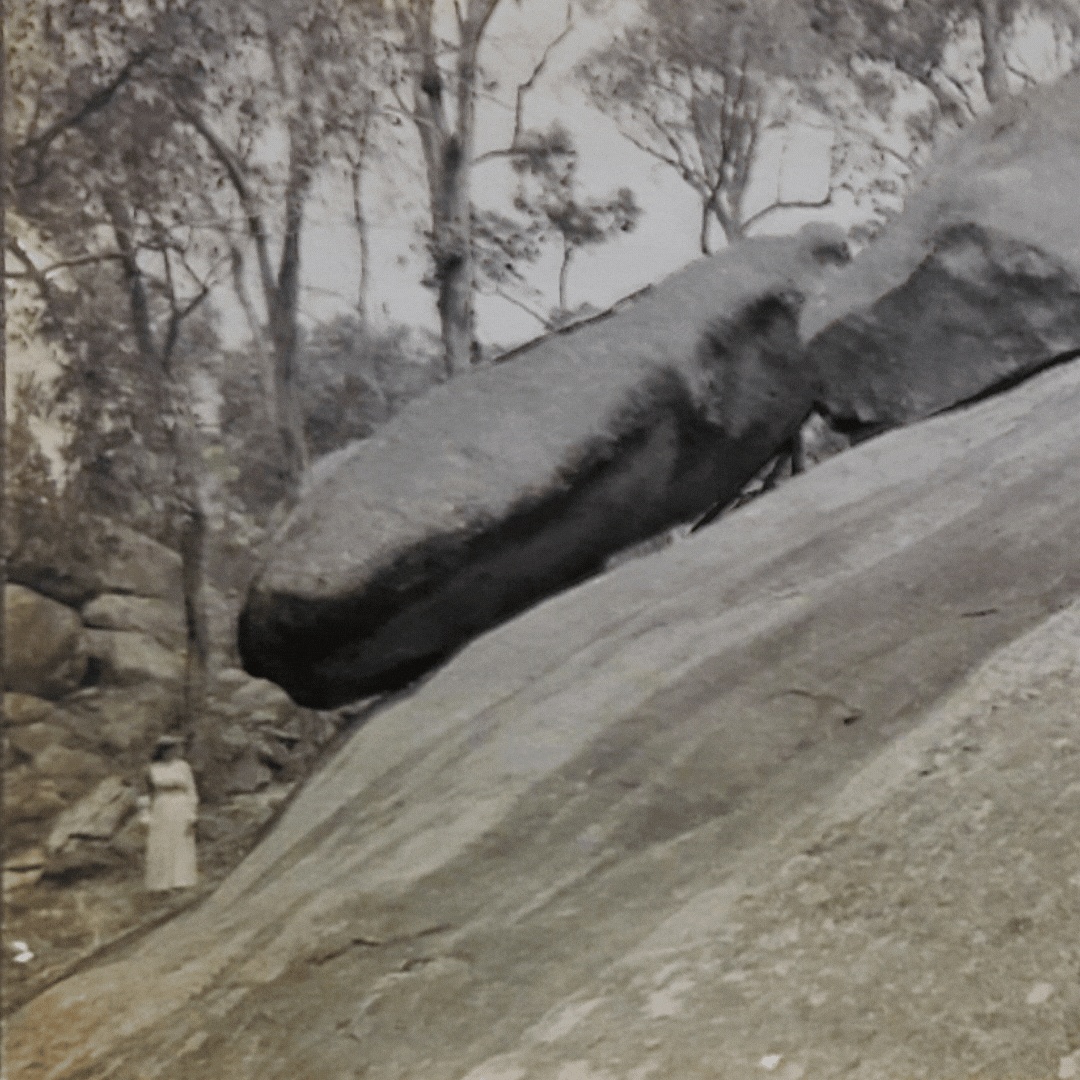 The Toad Rock, Stanthorpe 18.2.1915