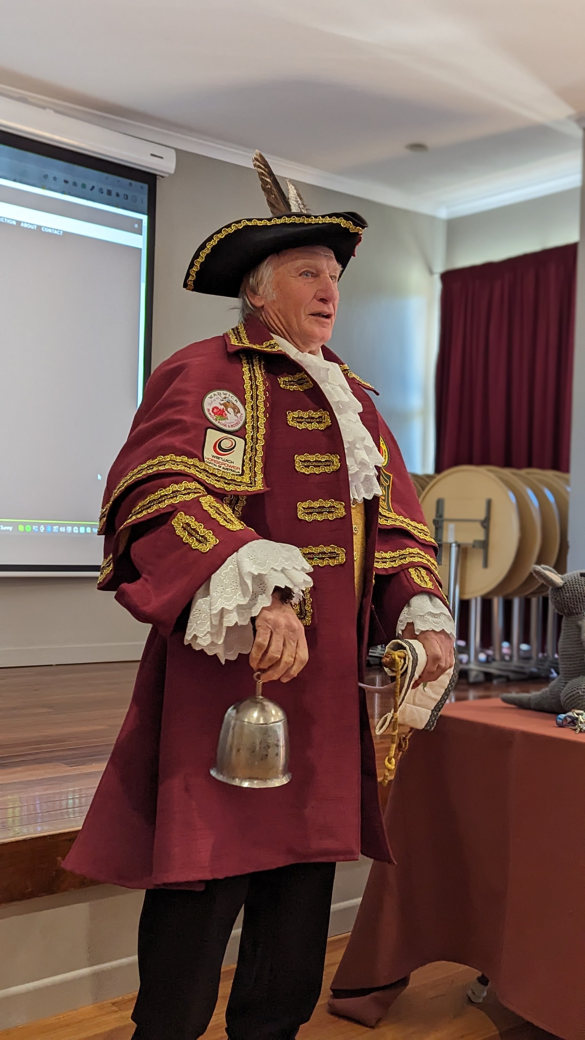 Town Crier Bob Townsend