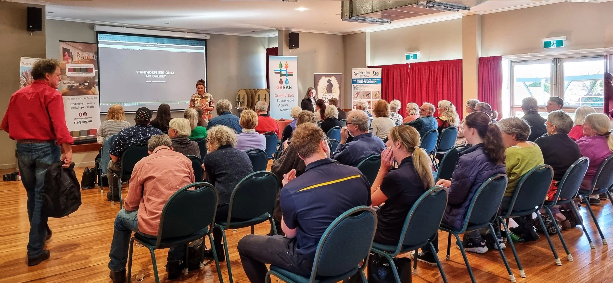 Launch - photo by Sandra McEwan