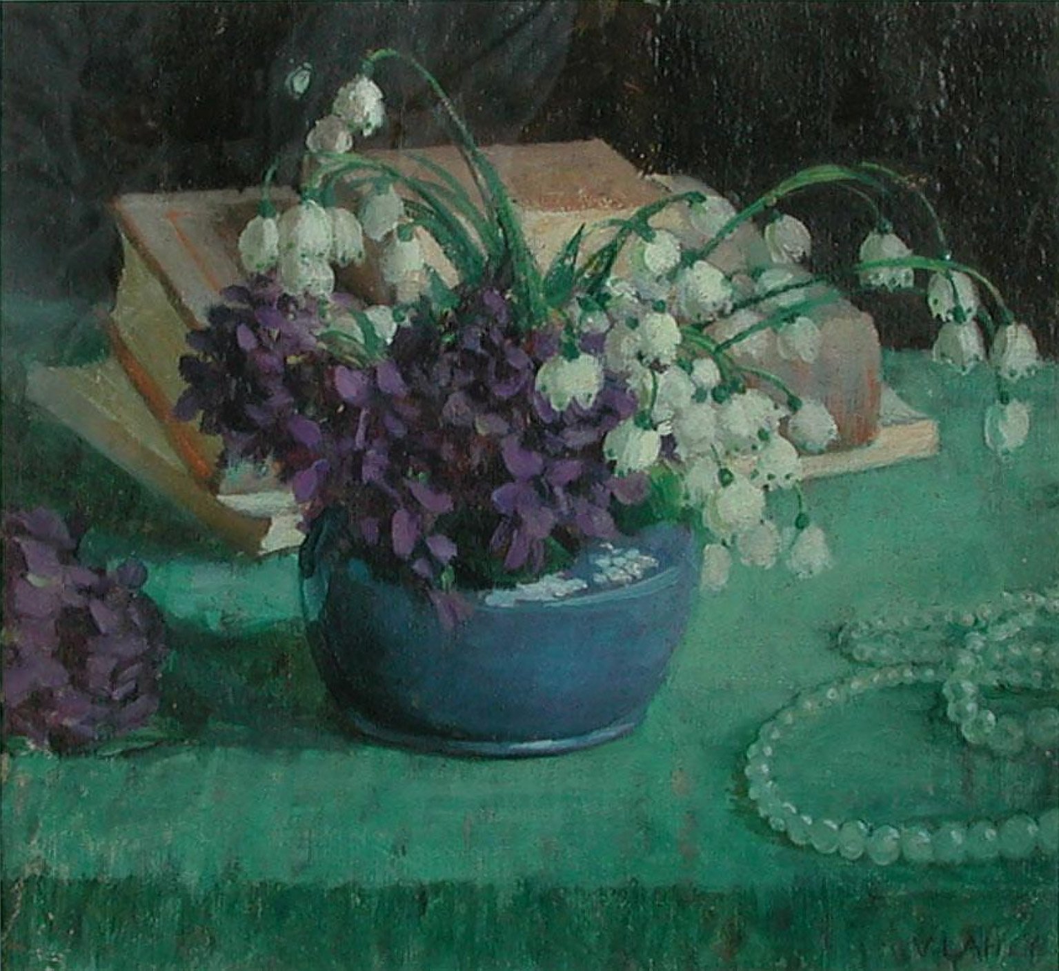 vase of violets and snowdrops_vida lahey.jpg